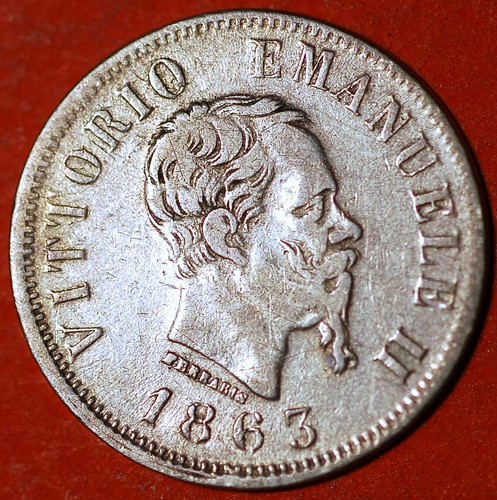 1863 italia centesimi - 1863,