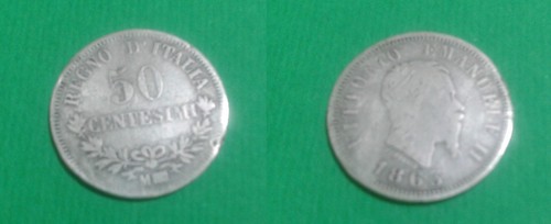 Centesimi vittorio emanuele - 50,