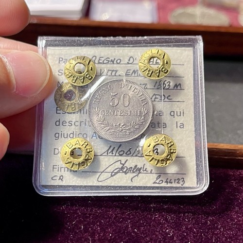 Centesimi 1863 vittorio - 50, m