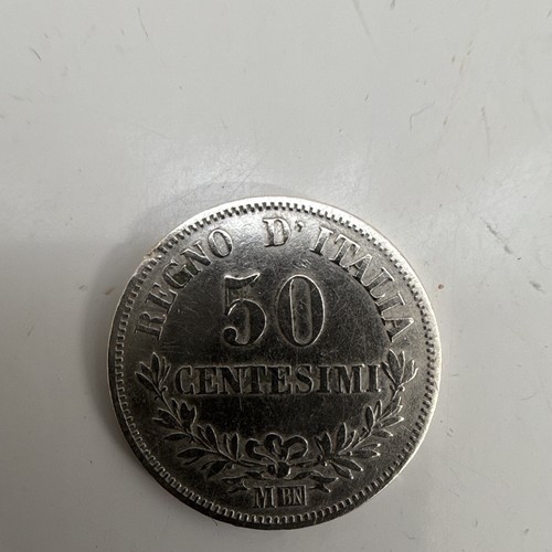 Regno italia centesimi - d’italia, 50
