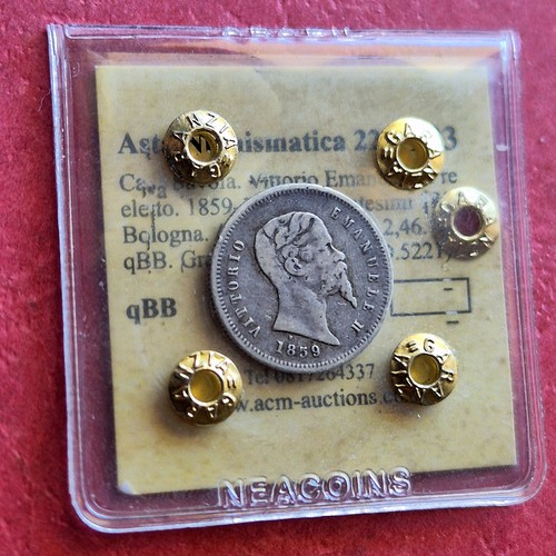 Centesimi 1859 bologna - 50, re